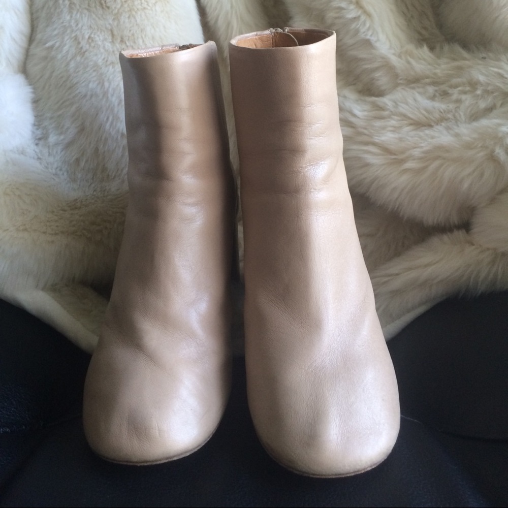 Maison M Margiela Round-Toe "Socks" Boots - Sz.36